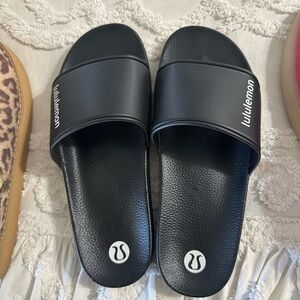 lululemon athletica Classic Black Sandals
